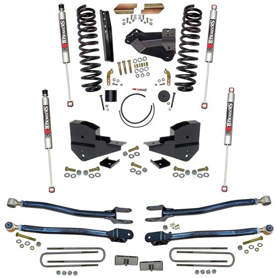 4 in. Suspension Lift Kit with 4-Link Conversion and M95 Monotube Shocks (F234524K-M) 1