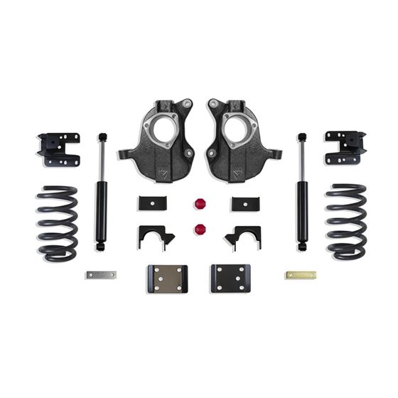 LOWERING KIT W/ EXTRA/CREW CAB COILS - 4"/6" DROP HEIGHT (KC331546-6)
