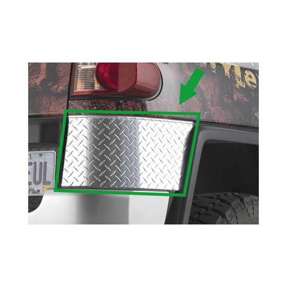 Toyota FJ Cruiser Rear Corners for Warrior Tube Flares 3920 1