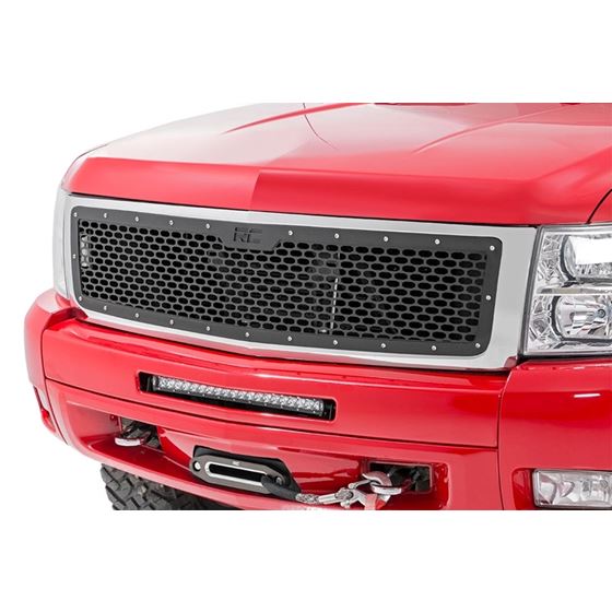 Mesh Grille Chevy Silverado 1500 2WD/4WD (2007-2013) (70194) 1