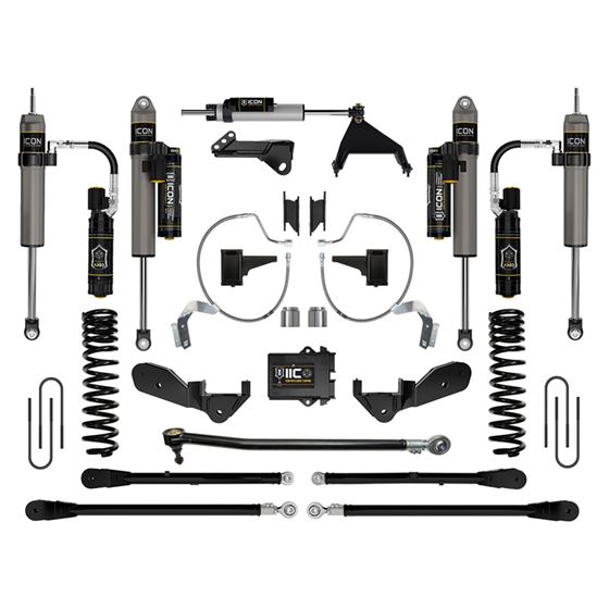 2023-2024 Ford F-250/F-350 Super Duty 4WD Gas 4.5" Lift Stage 8 Suspension System (K64538) 1