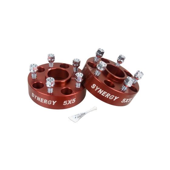 Jeep Hub Centric Wheel Spacers 5X5-1.50 Inch Width 1/2-20 UNF Stud Size (4112-5-50-H) 1