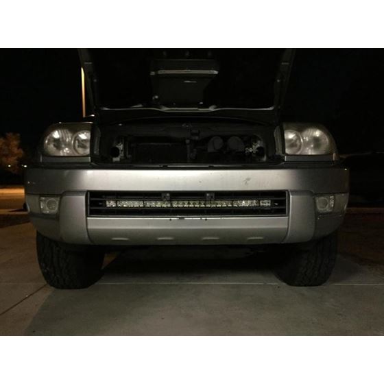 0309 4Runner 32 Inch Lower Bumper Hidden LED Light Bar Brackets Kit 5D Optic 32 inch OSRAM LED Bar C