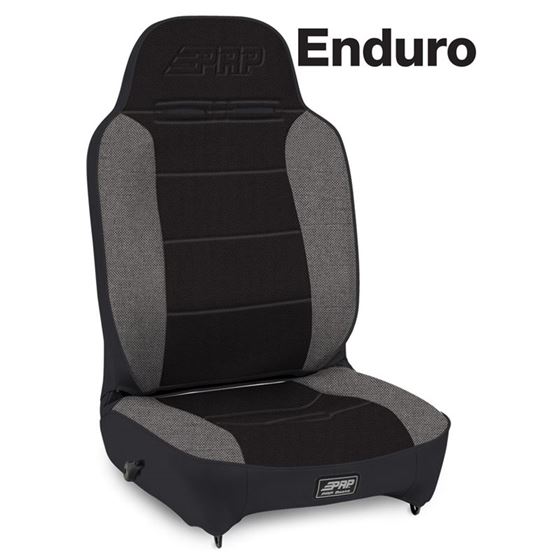 Enduro Elite Reclining Suspension Seat Black/Gray PRP Seats