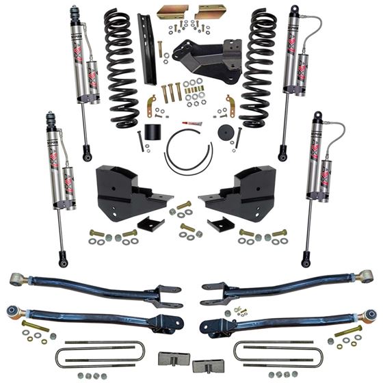 4 in. Lift Kit with 4-Link Conversion and ADX 2.0 Remote Reservoir Shocks. (F234024K-X) 1