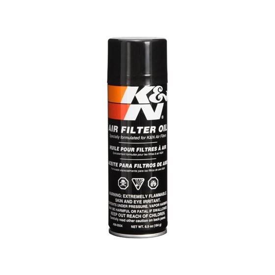 K&N Air Filter Oil - 6.5oz- Aerosol 99-0504 1