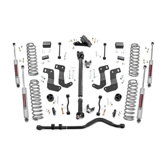 3.5 Inch Lift Kit C/A Drop FR D/S Jeep Wrangler JL 4WD (2024) (94430) 1