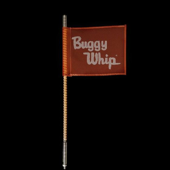 Buggy Whip 6 Orange LED Whip Threaded 1