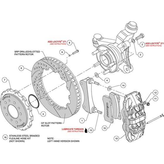 AERO6 Big Brake Front Brake Kit 3