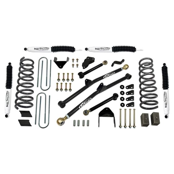 45 Inch Long Arm Lift Kit 0708 Dodge Ram 25003500 with Coil Springs and SX8000 Shocks Fits Vehicles