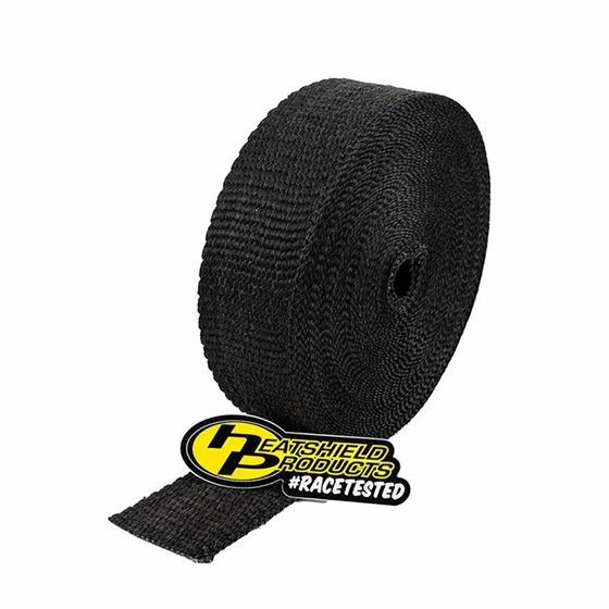 Black Exhaust Wrap 2 In X 5 Ft Roll