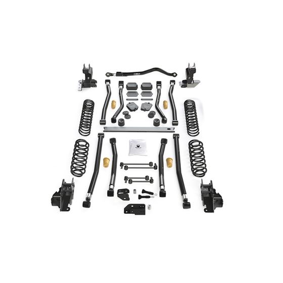 Jeep JL Long Arm Suspension 4.5 Inch Alpine CT4 System No Shock Absorbers 1