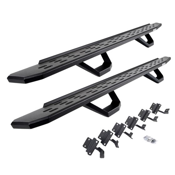 RB30 Running Boards with Mounting Brackets 2 Pairs Drop Steps Kit (6961558720PC) 1
