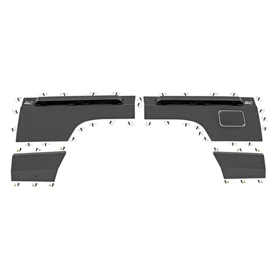 Fender and Quarter Panel Armor Rear Combo Jeep Cherokee XJ 2WD/4WD (84-96) (10578) 1