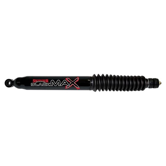 Black MAX Shock Absorber wBlack Boot 2665 Inch Extended 1587 Inch Collapsed 9401 Dodge RAM 1500 0518