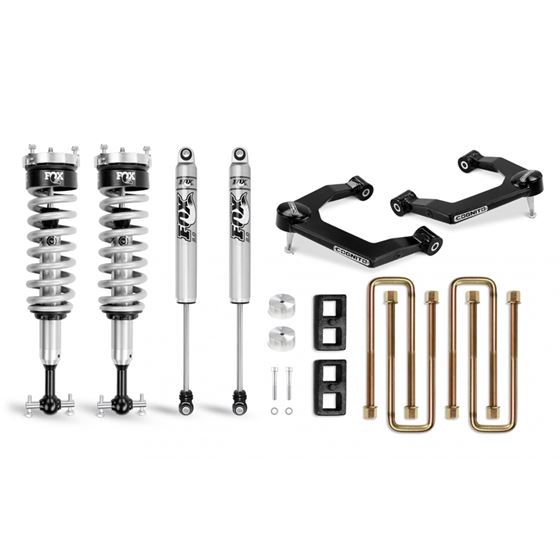 3-Inch Performance Uniball Leveling Lift Kit With Fox PS Coilover 2.0 IFP Shocks 1