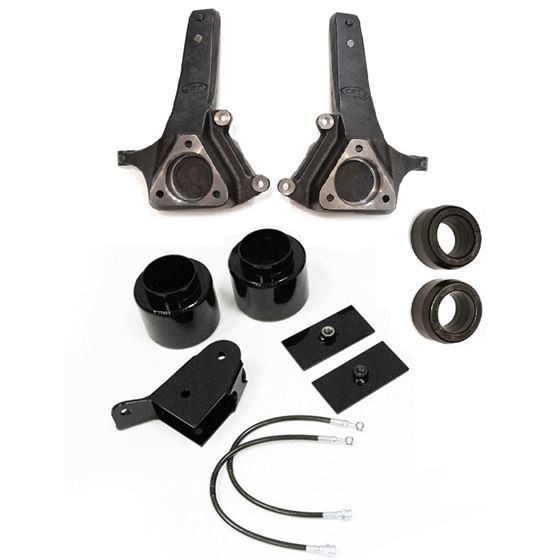 09 12 RAM 1500 2WD 7in Lift Kit w cast spindles no shocks 1