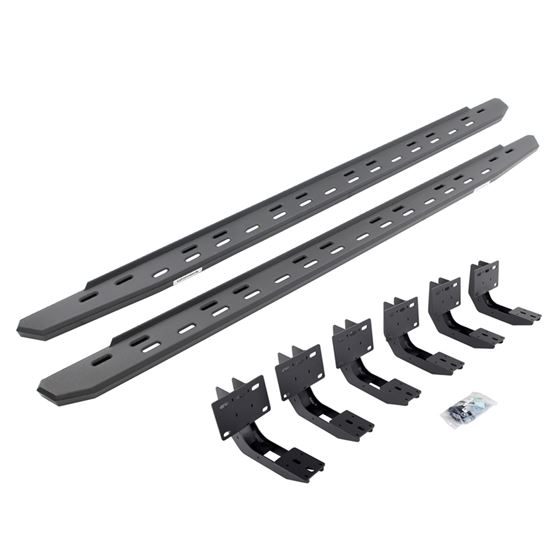 RB30 Slim Line Running Boards with Mounting Bracket Kit (69630687SPC) 1