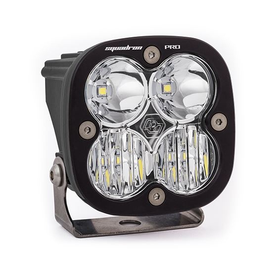 LED Light Pod Black Clear Lens Driving/Combo Pattern Squadron Pro (490003) 1