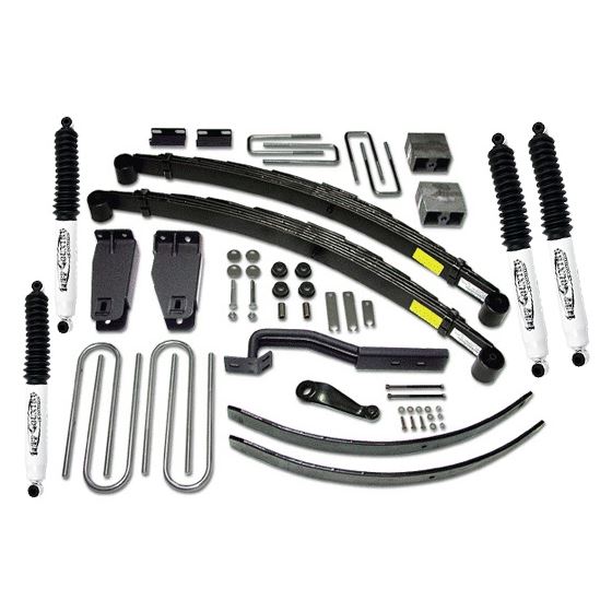 6 Inch Lift Kit 97 Ford F250 w SX8000 Shocks Fits with 351 Engine Tuff Country 1