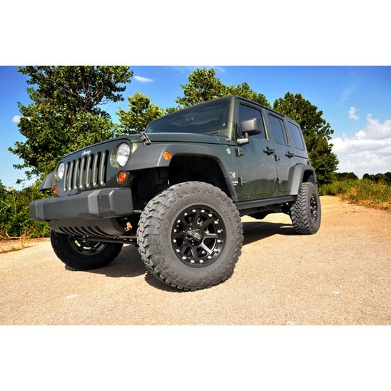 3.5 Inch Lift Kit M1 Jeep Wrangler Unlimited 2WD/4WD (2007-2018) (69440) 3