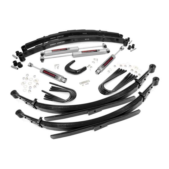 4 Inch Lift Kit 52 Inch RR Springs Chevy/GMC 3/4-Ton Suburban/C25/K25 Truck (77-87) (25030) 1