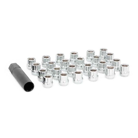 Lug Nut Set 1/2x20 24 Qty Chrome Open End (122024CHOE) 1