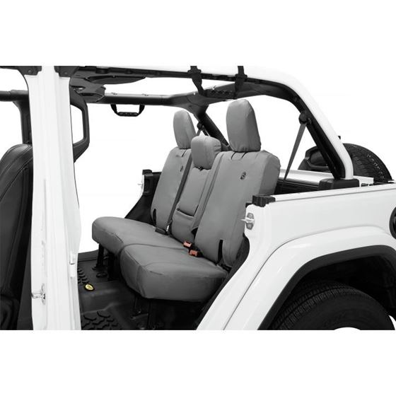 Bestop Seat Covers 2018 - 2019 Jeep Wrangler JL 4 Door Rear Black Diamond