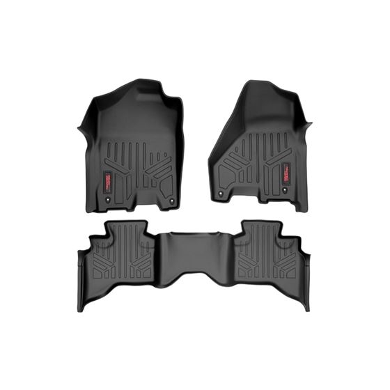 Floor Mats FR/RR Quad Cab Ram 1500 2WD/4WD (2012-2018 and Classic) (M-31212) 1