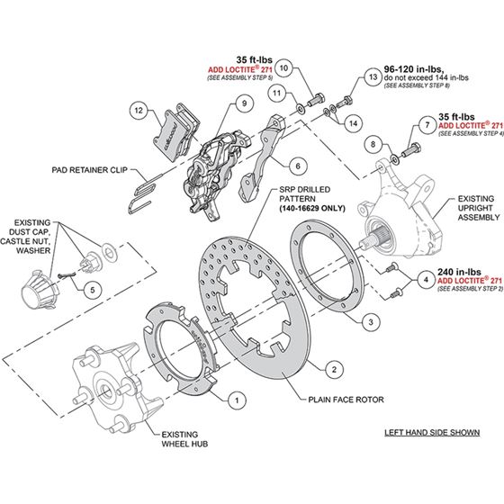 UTV4 Rear Brake Kit 3