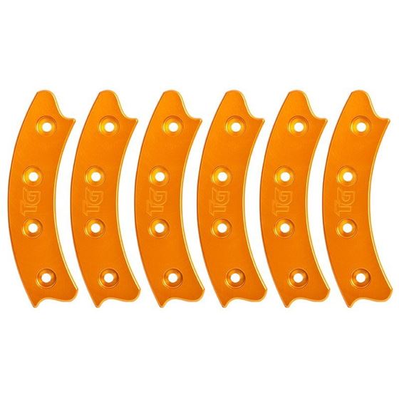 Beadlock Ring Segmented 17 Inch Orange Set Of 6 1