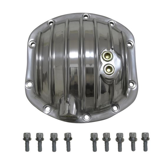 Polished Aluminum Replacement Cover For Dana 30 Standard Rotation Yukon Gear and Axle