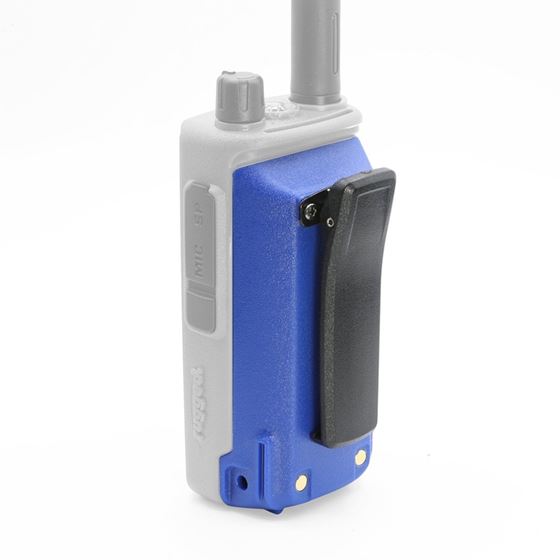 R1 Handheld Radio High Capacity Battery and Belt Clip 1