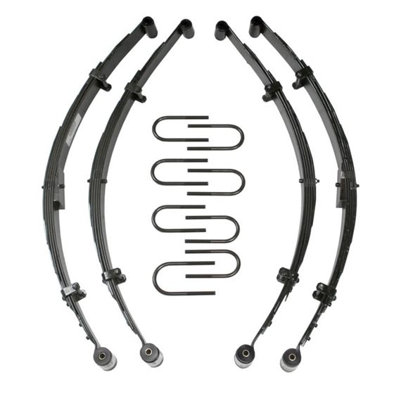 Lift Kit 25 Inch Front4 Inch Rear Lift Includes Front Leaf Springs FrontRear U Bolt Kits FrontRear S