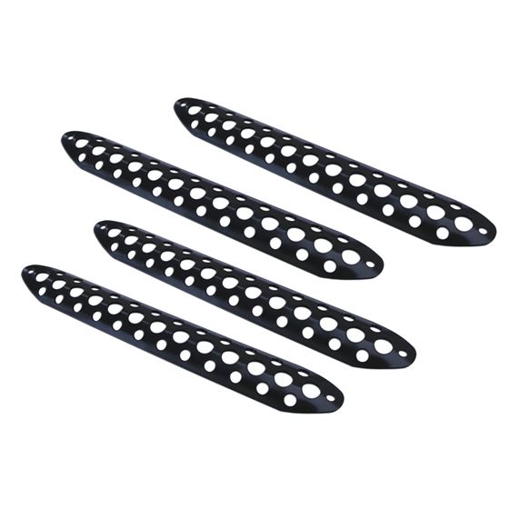 Go Rhino Dominator D3 Modular Scuff Pads (4 large) - Black