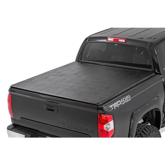 Soft Tri-Fold Bed Cover 6'7" Bed No OE Rail Toyota Tundra (07-24) (41419650) 1