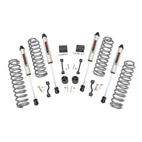 2.5 Inch Lift Kit Coils V2 Jeep Wrangler Unlimited 4WD (2018-2023) (67770) 1