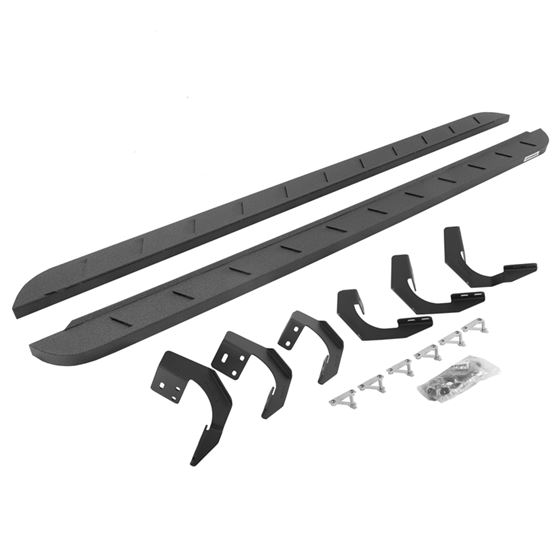 RB10 Slim Line Running Boards with Mounting Brackets Kit (63430680ST) 1