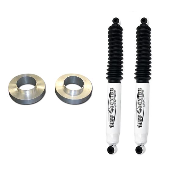 2 Inch Leveling Kit Front 0408 Ford F150 4WD  2WD w SX8000 Shocks Silver Tuff Country 1