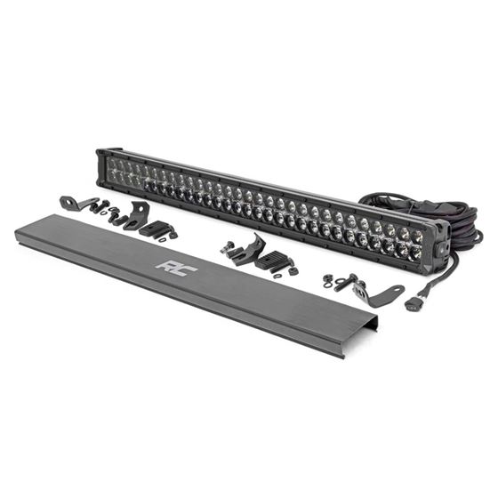 Black Series LED Light - 30 Inch - Dual Row - White DRL (70930BD) 1
