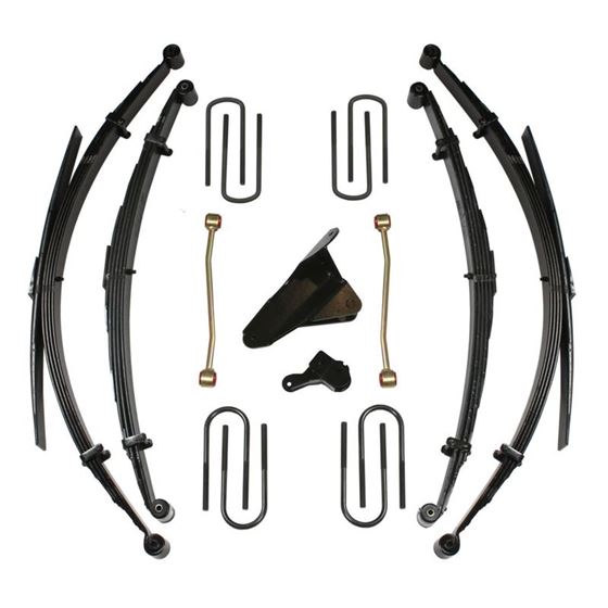 Lift Kit 6 Inch Lift 0005 Ford Excursion Includes FrontRear Leaf Springs Track Bar Brackets FrontRea