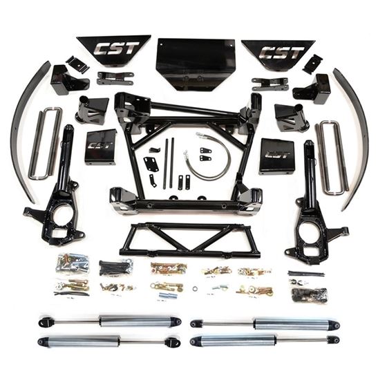 11 16 2500HD 2WD 4WD 8 10in Lift Kit Stage 4 Incl Four 20 Emulsion Shocks 1