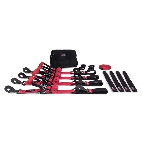 Ultimate OffRoad Kit 2 Inch TieDown Kit Red 1
