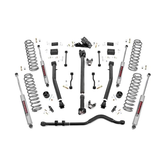 3.5 Inch Lift Kit Adj Lower FR D/S Jeep Wrangler Unlimited 4WD (2024) (91530) 1