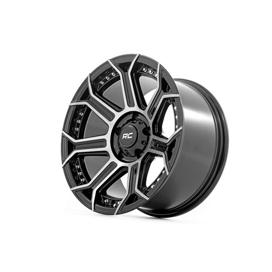 89 Series Wheel One-Piece Black Machined Gun Metal 17x9 5x4.5 -12mm (89170913) 3