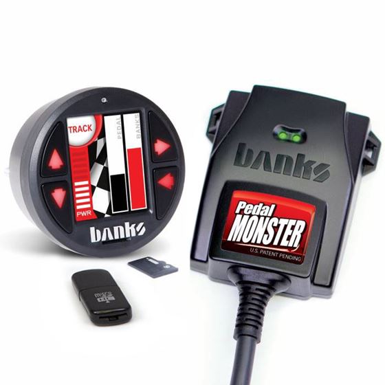 PedalMonster Throttle Sensitivity Booster with iDash DataMonster for 07-19 Ram 2500/3500 11-20 Ford