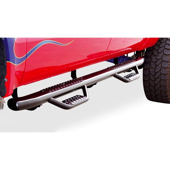 Dominator D4 Dual-Step Cab-Length Side Steps (Gasoline Trucks Only) (D44045B) 1