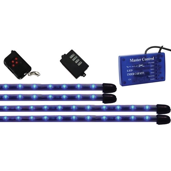 Flexible LED Under Car Kit Blue 1