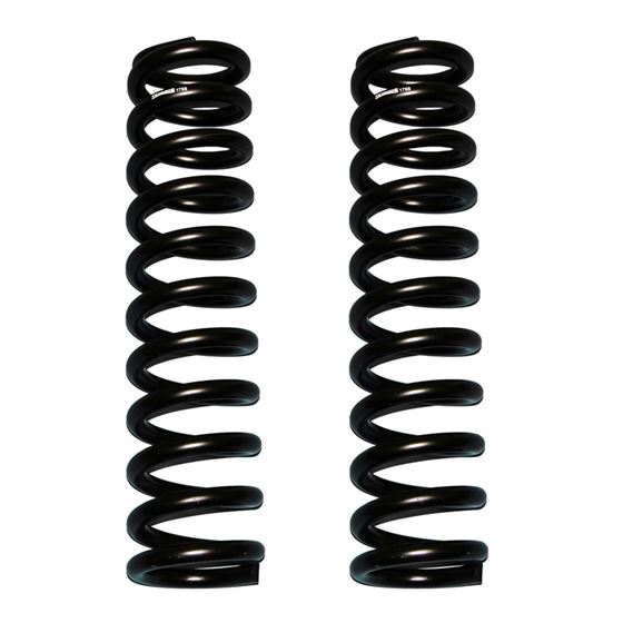 Softride Coil Spring Set Of 2 Front w9 Inch Lift Black Skyjacker 1