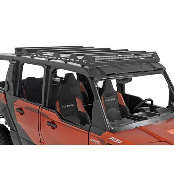 Roof Rack 40&quot; Black Single Row Polaris XPEDITION ADV 5 (93172) 1